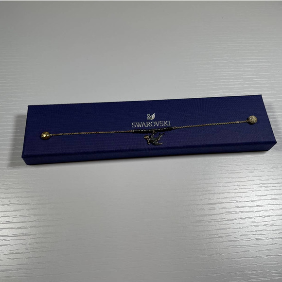 Swarovski Remix Collection Tarot Magic Bird Bracelet Medium Dark Multi - Picture 6 of 11